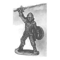 52-0004:  Adventurer with Sword and Round Shield IV