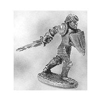 52-0014:  Adventurer with Sword and Heater Shield III