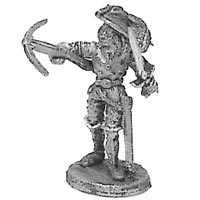 Load image into Gallery viewer, 52-0207:  Militia with Sword and Crossbow