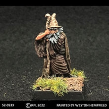 Load image into Gallery viewer, 52-0533: Sorcerer with Staff, Ragged Robes