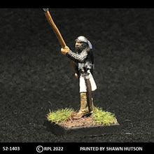 Load image into Gallery viewer, 52-1403: Avalon Men-at-Arms Spearman in Chainmail