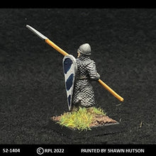 Load image into Gallery viewer, 52-1404: Avalon Men-at-Arms Spearman in Scale Armor