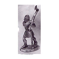 Load image into Gallery viewer, 52-1421: Avalon Men-at-Arms Advancing with Great Axe, in Gambeson