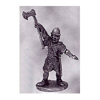 Load image into Gallery viewer, 52-1427: Avalon Men-at-Arms with Axe Raised, in Chainmail