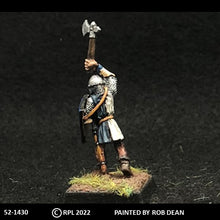 Load image into Gallery viewer, 52-1430: Avalon Men-at-Arms with Axe and Heater Shield