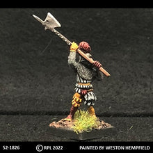 Load image into Gallery viewer, 52-1826:  Imperial Halberdier, Attacking, with Sallet