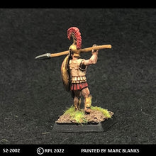 Load image into Gallery viewer, 52-2002: Hoplite, Plumed Helmet, Tall Plume