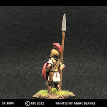 Load image into Gallery viewer, 52-2004: Hoplite, Plumed Helmet, Weapon at Side