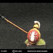 Load image into Gallery viewer, 52-2005: Hoplite, Plumed Helmet, Receiving Charge