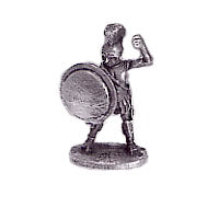 Load image into Gallery viewer, 52-2006: Hoplite, Plumed Helmet, Left Arm Raised