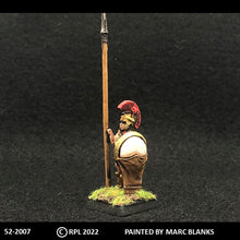 Load image into Gallery viewer, 52-2007: Hoplite, Plumed Helmet, with Shield Skirt