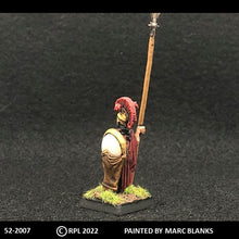 Load image into Gallery viewer, 52-2007: Hoplite, Plumed Helmet, with Shield Skirt