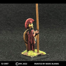 Load image into Gallery viewer, 52-2007: Hoplite, Plumed Helmet, with Shield Skirt