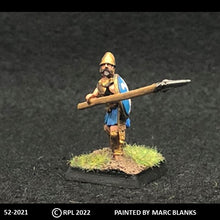 Load image into Gallery viewer, 52-2021: Hoplite, Uncrested Helmet, Front Rank
