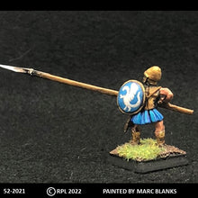 Load image into Gallery viewer, 52-2021: Hoplite, Uncrested Helmet, Front Rank