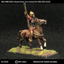 Load image into Gallery viewer, 52-2132:  Hoplite Cavalryman, Phrygian Helmet and Shield [rider only]
