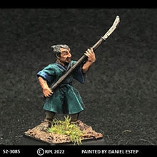 Load image into Gallery viewer, 52-3085: Ronin with Naginata, at Angle
