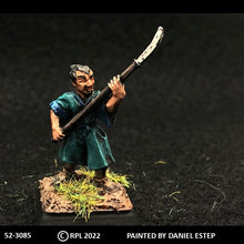 Load image into Gallery viewer, 52-3085: Ronin with Naginata, at Angle