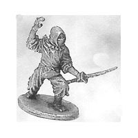 Load image into Gallery viewer, 52-3101: Ninja with Sword in Left Hand Forward