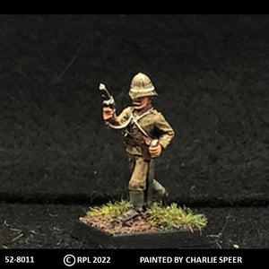 52-8011:  British Officer with Pistol