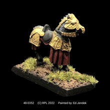 Load image into Gallery viewer, 48-0352:  Horse - Plate Armor