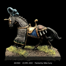 Load image into Gallery viewer, 48-0502: Elf Horse with Heavy Barding