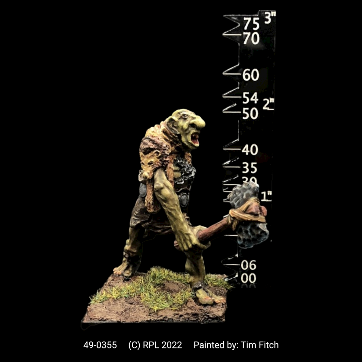 49-0355: Troll Giant with Axe – Ral Partha Legacy