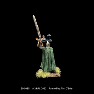 50-0035:  Sea Elf Honor Guard with Great Sword