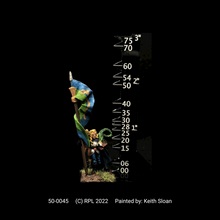 Load image into Gallery viewer, 50-0045: Elf Standard Bearer, Helmet Removed (Chariot Command)