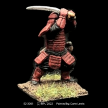 Load image into Gallery viewer, 52-3001: Samuari with Sword Overhead