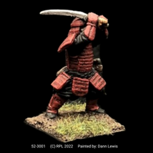 Load image into Gallery viewer, 52-3001: Samuari with Sword Overhead