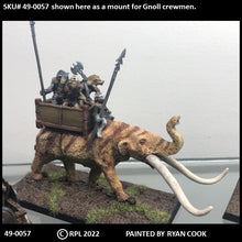 Load image into Gallery viewer, 49-0057:  Mammoth with Howdah