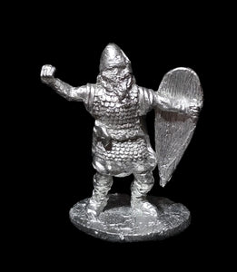 52-1657:  Northman Raider with Open Hand and Kite Shield
