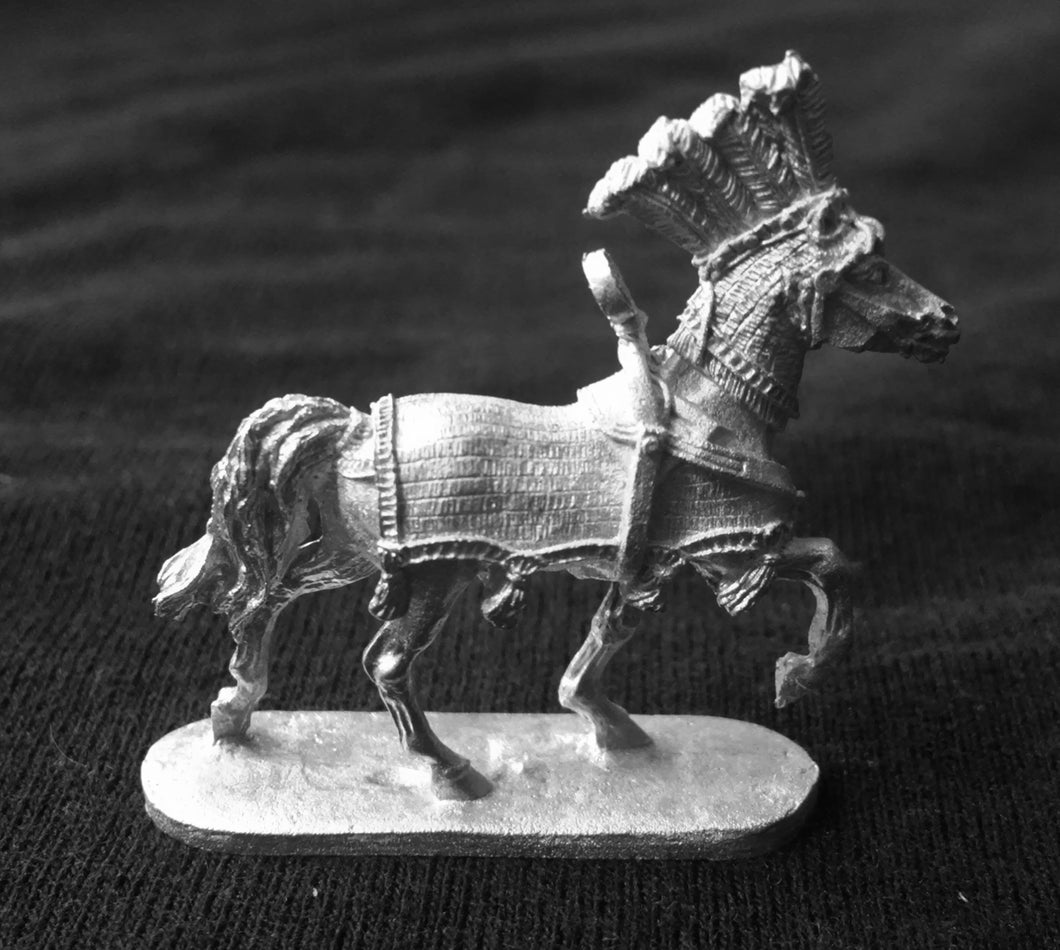 48-0219:  Chariot Horse, Ornamented I, Right Leg Lifted