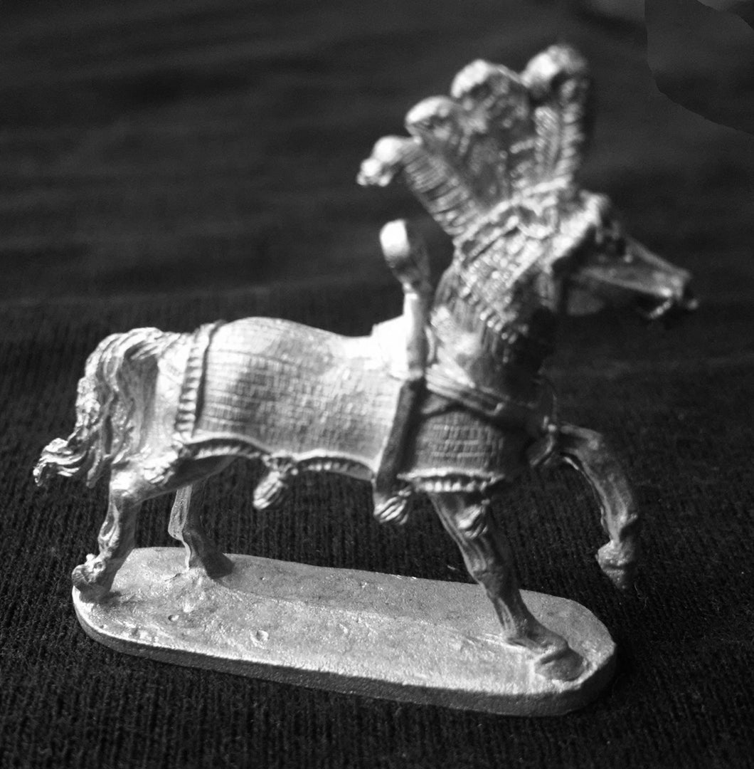 48-0220:  Chariot Horse, Ornamented II, Left Leg Lifted