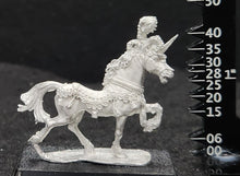 Load image into Gallery viewer, 48-0225:  Chariot Horse, Elfin, Left Side Harness Attachment, Spiked Helm
