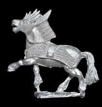 Load image into Gallery viewer, 48-0235:  Chariot Horse, Armored, Winged Helm, Mouth Open
