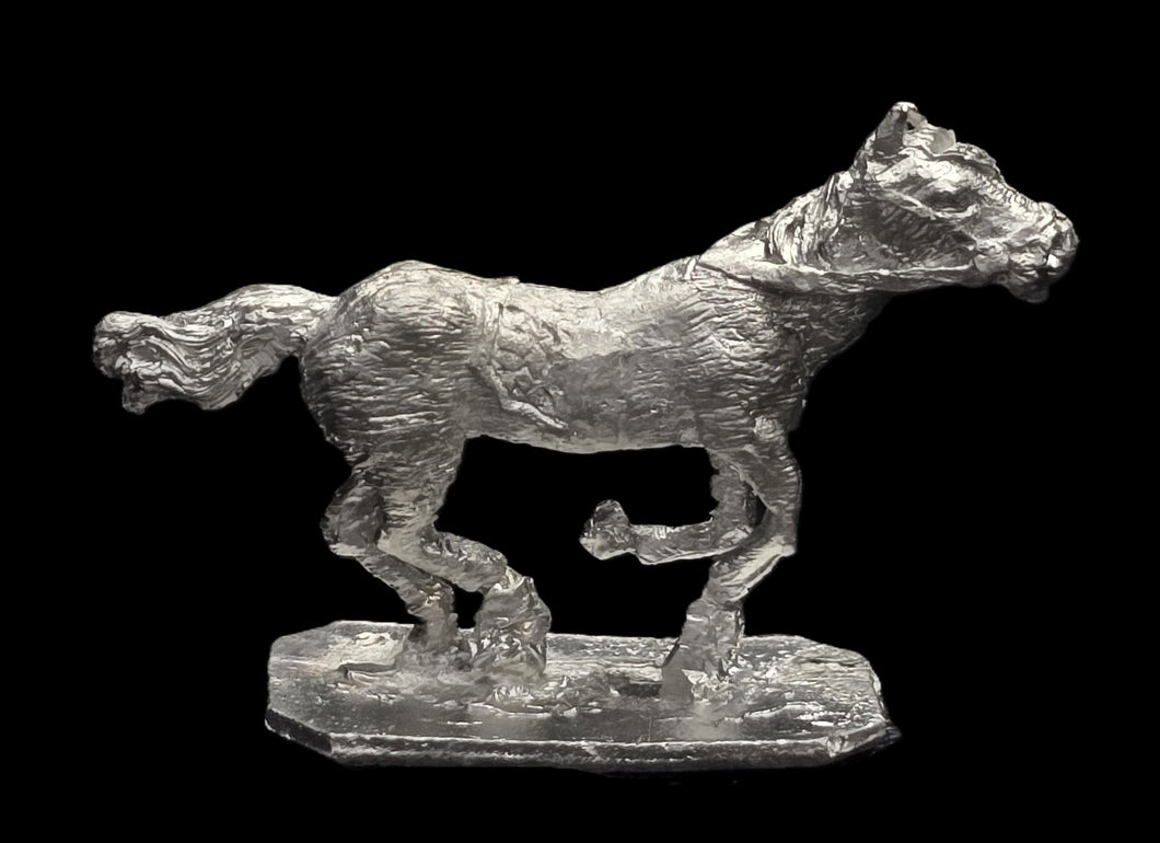 48-0593:  Pony, Charging, Half Saddle