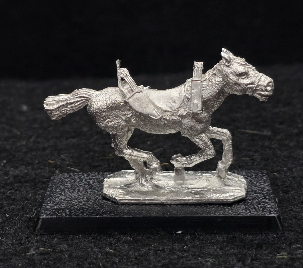 48-0596:  Pony, Charging, with Bow and Quiver