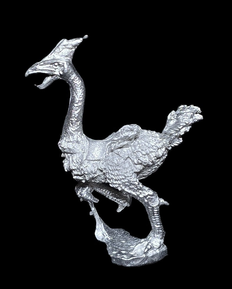 48-0645:  Giant Cassowary, Saddled