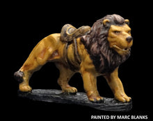 Load image into Gallery viewer, 48-0764:  Lion, Saddled
