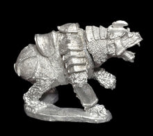Load image into Gallery viewer, 48-0878:  Titanic Bear, Plate Armor, LF Raised, Open Mouth
