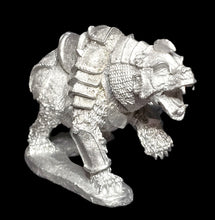 Load image into Gallery viewer, 48-0878:  Titanic Bear, Plate Armor, LF Raised, Open Mouth
