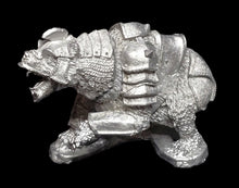 Load image into Gallery viewer, 48-0878:  Titanic Bear, Plate Armor, LF Raised, Open Mouth
