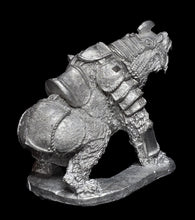 Load image into Gallery viewer, 48-0878:  Titanic Bear, Plate Armor, LF Raised, Open Mouth
