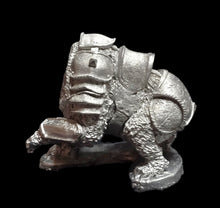 Load image into Gallery viewer, 48-0878:  Titanic Bear, Plate Armor, LF Raised, Open Mouth
