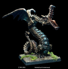 Load image into Gallery viewer, 49-0109:  Brass Dragon, Wings Raised
