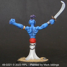 Load image into Gallery viewer, 49-0221:  Djinn with Sword Raised

