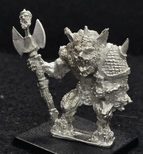 49-0284:  Beastial Titan with Axe and Victim