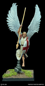 49-0362:  Winged Giant with Spear and Shield